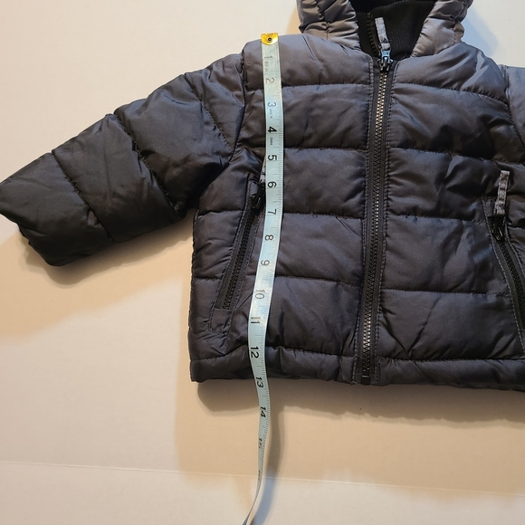 Rothschild Kids Black Puffer Jacket with Hood Lined NWT 12 Months - Picture 10 of 12
